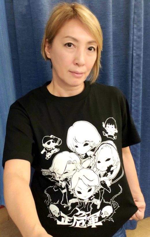 Newグッズ情報第二弾!正危軍イラストTシャツを発売!