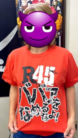 【グッズ】R45記念Tシャツ&パンフレットを発売!